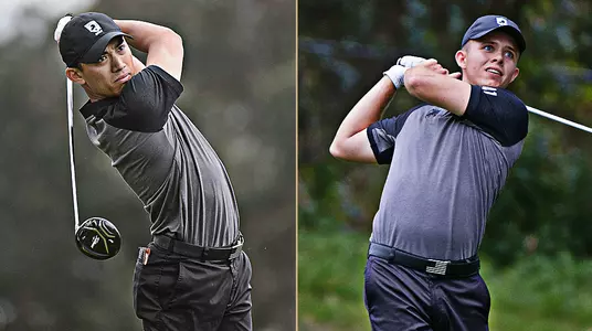 Dean Sakata and Nick Turner were named to the Srixon/Cleveland Golf All-America Scholars by the Golf Coaches Association of American