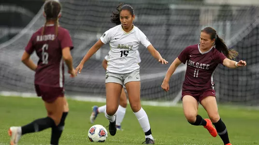 Shannen Almenara dribbling vs. Colgate