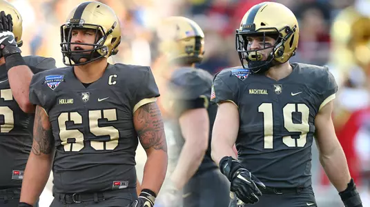 Bryce Holland and James Nachtigal were named to the 2018 USA Today Sports All-Bowl Team.