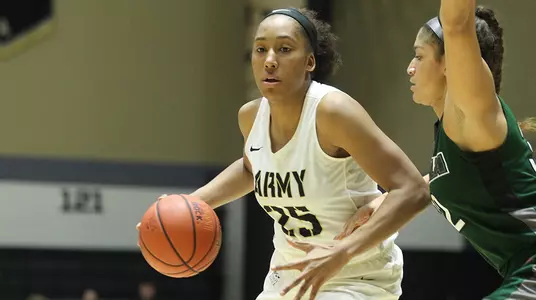 Jessica Rawls during Army's 69-57 win over Loyola on Jan. 6, 2019.