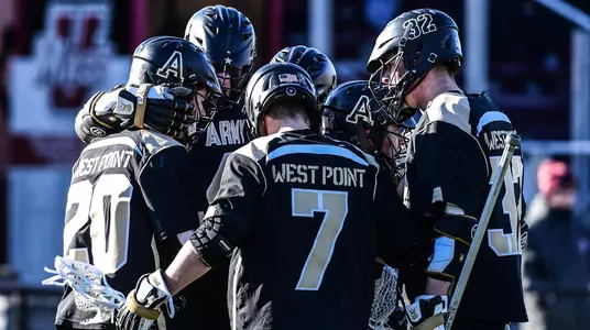 M. Lacrosse Celebrates after a goal at UMass
