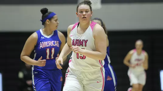 Kate Murray in action against American on Feb. 9, 2019.
