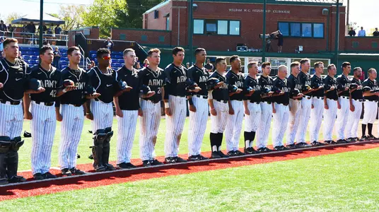 Army sings second after it defeated Navy 7-2 in the teams' series finale.