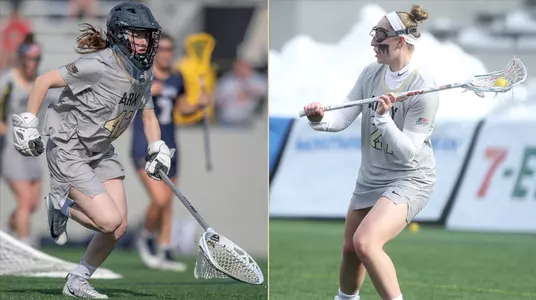Maddie Burns and Caroline Raymond