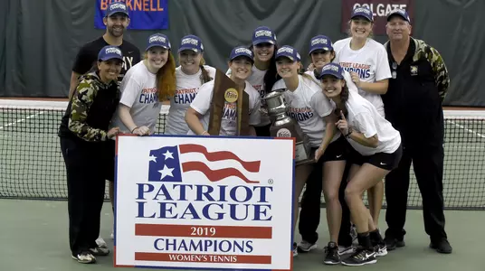 Army won the 2019 Patriot League women's tennis championship