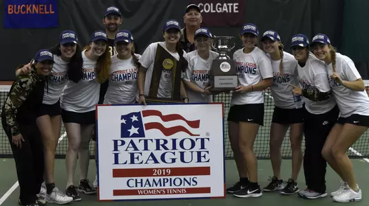 Army defeated top-ranked Boston University to claim the 2019 Patriot League women's tennis title
