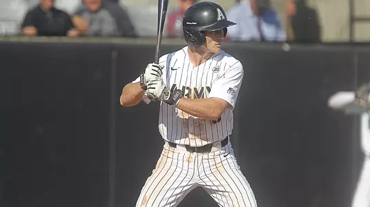 Trey Martin finished 2-for-5 in Army's doubleheader with Holy Cross