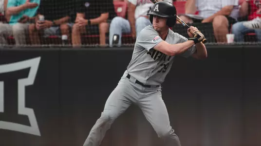 Jacob Hurtubise continued his hitting streak Friday in Army's NCAA regional game against #8 Texas Tech.
