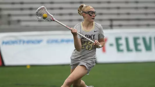 Jackie Brattan runs down the field