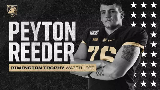 Peyton Reeder was named to the 2019 Rimington Trophy Watch List which is given to the top center in the nation.