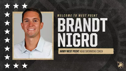 Brandt Nigro was named Army's swimming coach on Aug. 7, 2019.