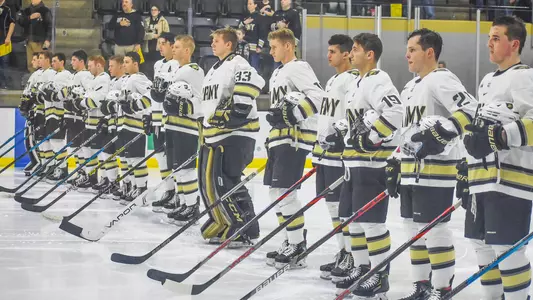 Army Hockey National Anthem versus Air Force 2020