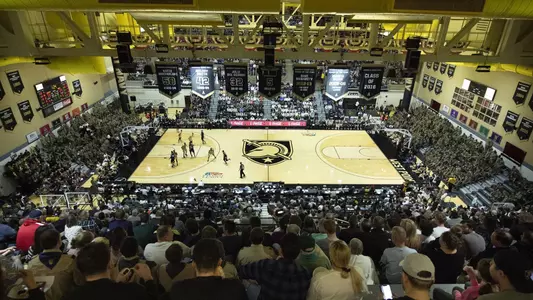 Christl Arena during the Army-Navy men's basketball game on Feb. 22, 2020