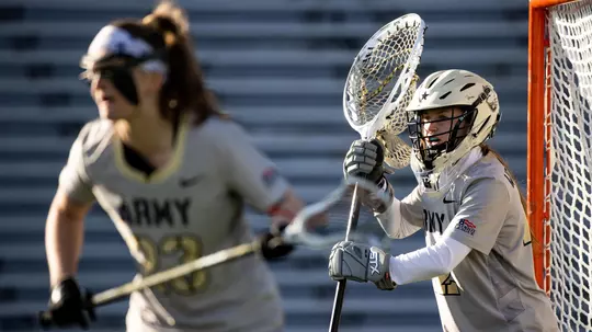 Maddie Burns of the Army Black Knights
Army Women’s Lacrosse vs Iona Gaels
Michie Stadium
February 19, 2020
West Point, NY