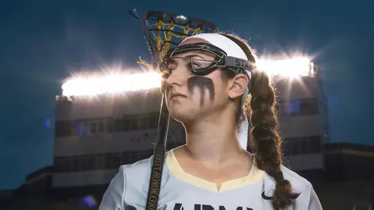 Maddie Miller #27 of the Army Black Knights
Army Women's Lacrosse Photo Day
November 1, 2018
West Point, New York.