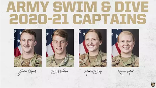 Swim and dive team captains for 2020-21 season