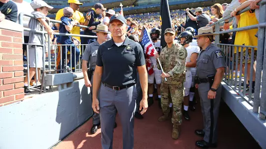 Jeff Monken at Michigan 9-7-19