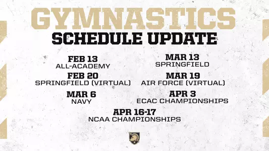 Gymnastics Schedule Update