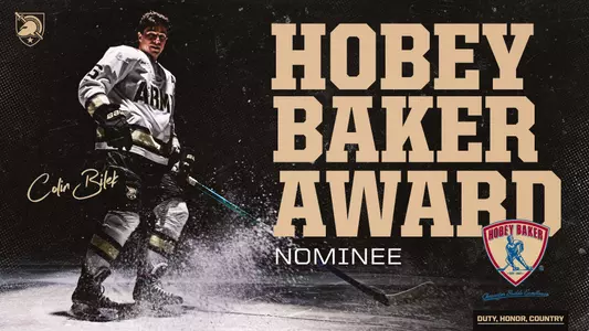 Colin Bilek is a nominee for the Hobey Baker Award, which is given to the nation's top college hockey player.