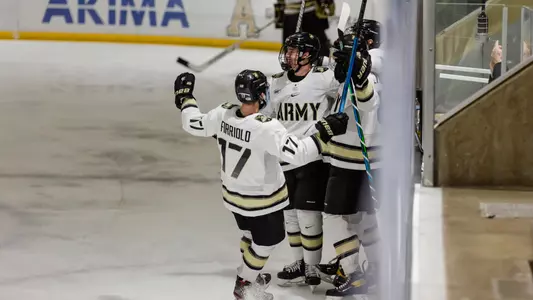 Army vs Sacred Heart Hockey at Tate Rink, March 12, 2021. US Army photo by Cadet Tyler Williams.