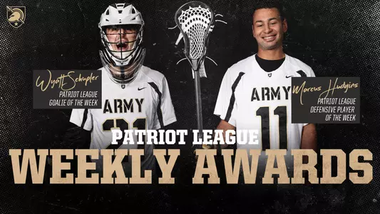 Schupler and Hudgins were named weekly Patriot League Award winners on April 12.