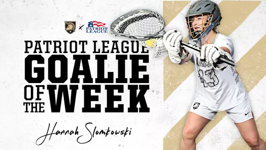 Hannah Slomkowski Goalie of the Week