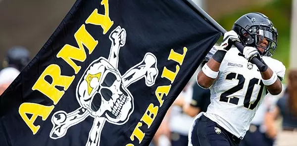 Broughton with Black Flag