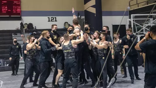 gymnastics celebration