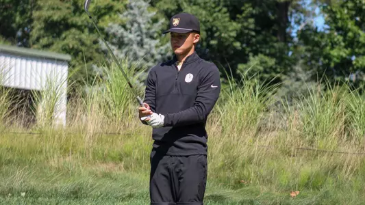 John Heckel Jr. tees off at round one of the Folds of Honor Collegiate
