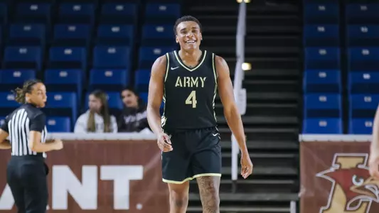 Josh Scovens Smiling After a Made Three-Pointer