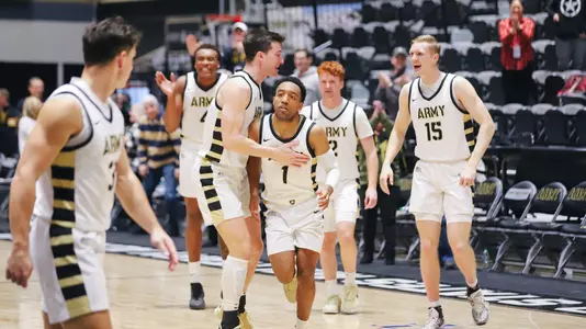 Army Celebrates Rucker Game Winner Over Lafayette
