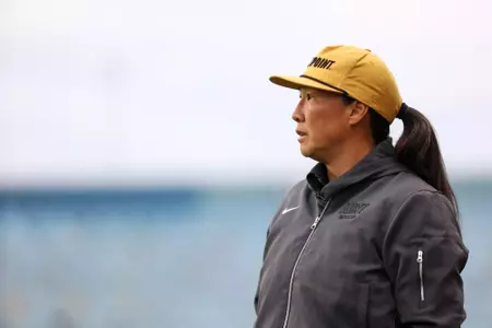 The Army Black Knights take on the Navy Midshipmen in Women’s Soccer at Subaru Park on October 10, 2025. (Isaiah Vazquez/Army)