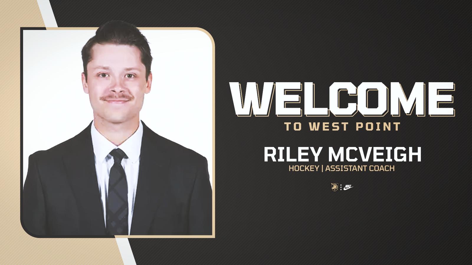 Coach Riley Army Hockey Announces Addition of Riley McVeigh to Coaching Staff as ...