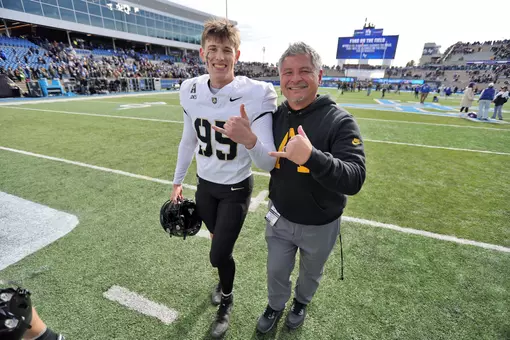 November 1, 2025: Army football takes on the Air Force Falcons during the second half at Falcon Stadium at the U.S. Air Force Academy in Colorado Springs, Colorado. Photo: Danny Wild/Army football