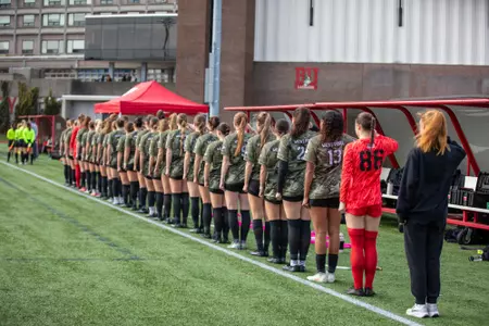 Army West Point women's soccer defeated Boston U. by a score of 3-2 in the Patriot League Championship on Nov. 9, 2025.