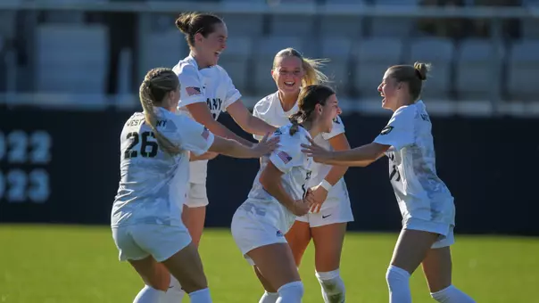Maddi Woodward Goal Celebration vs. Loyola Md. 11225