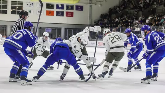 Barron Woodring in the Faceoff Circle