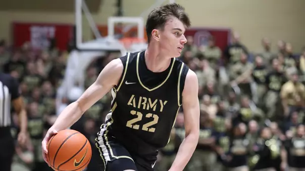 Kevin McCarthy Drives the Ball Against NAvy
