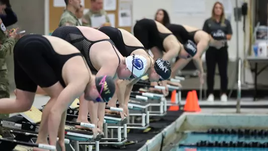 Women's Swimming & Diving Lines Up on the Blocks Against Penn State