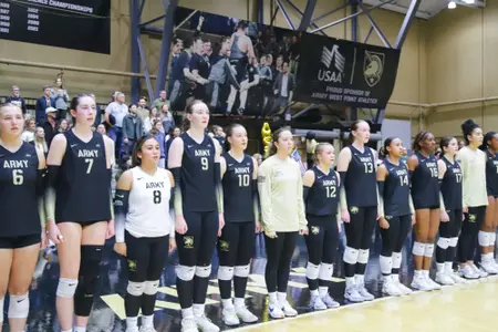 Volleyball Sings Second After Defeating Navy