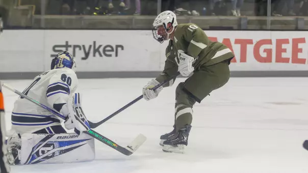 Nik Hong Scoring His First Goal Against Bentley