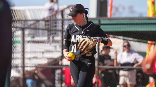 Breanna Izzo On the Pitchers Mound
