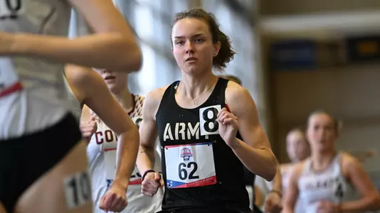 Charlotte Richman Running in the 5k at PL Championships