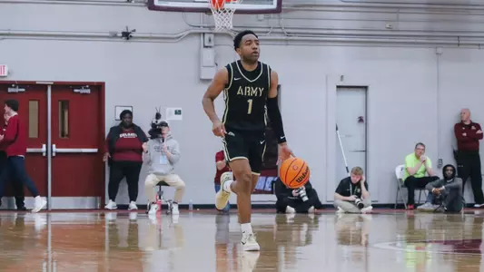 Jalen Rucker Dribbling the Ball Up the Floor against Colgate