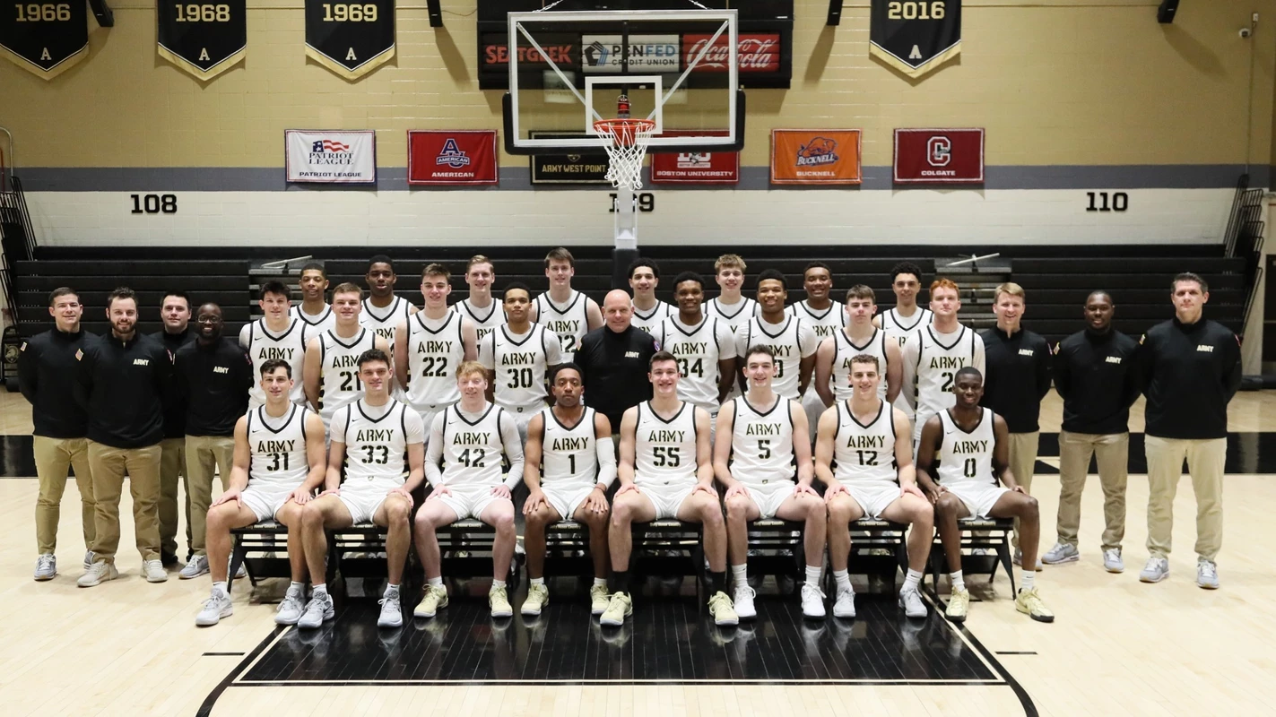 2024-25 Army West Point Men's Basketball Team Photo