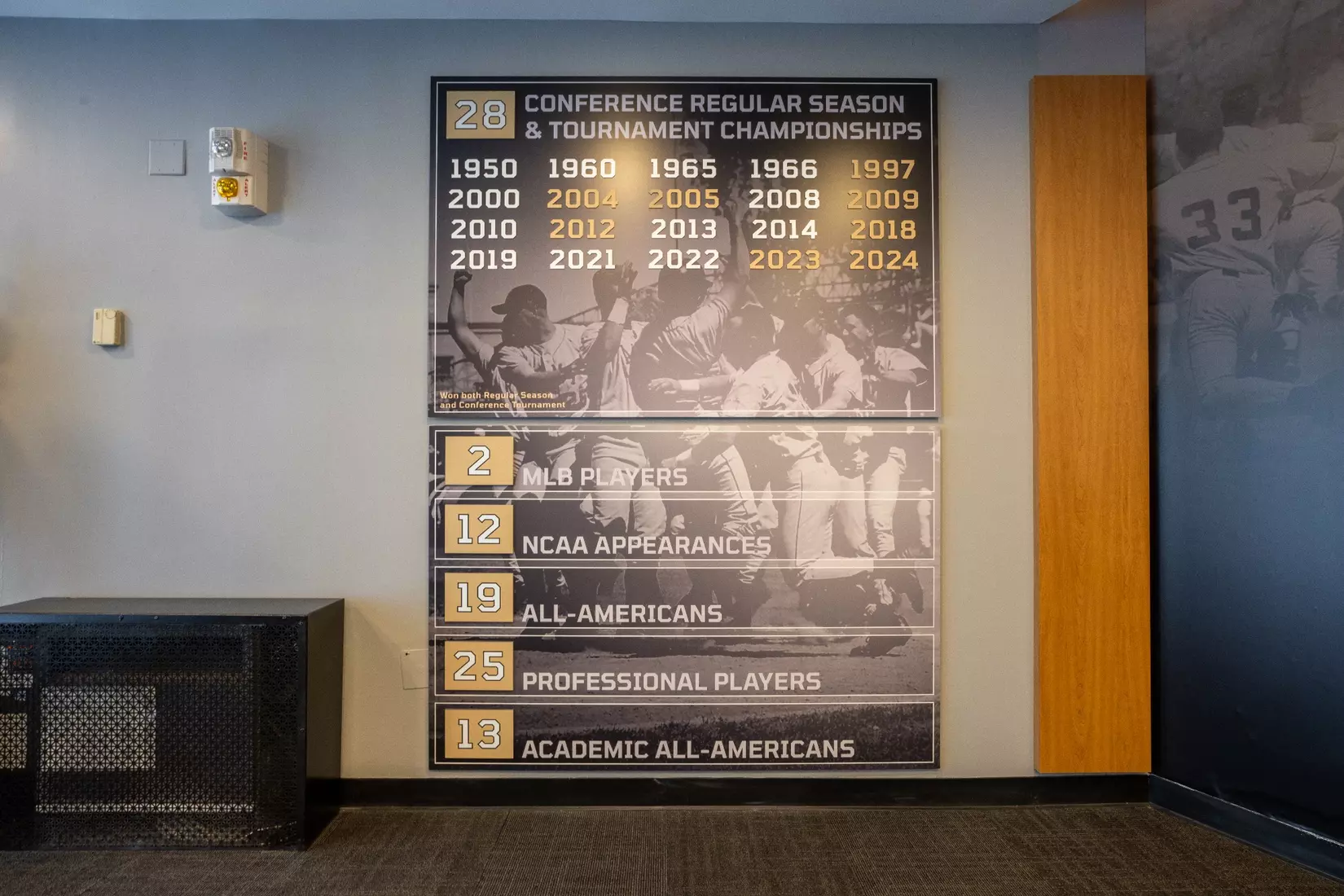 Major Stephen C. Reich Baseball Team Room