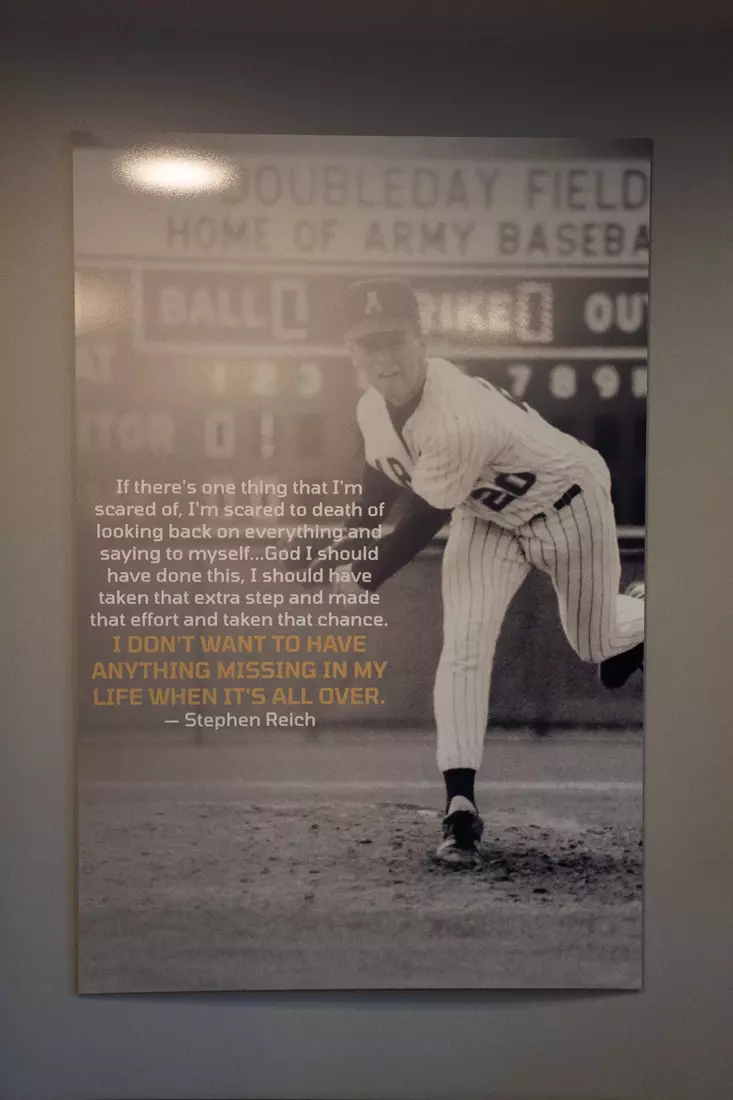 Major Stephen C. Reich Baseball Team Room