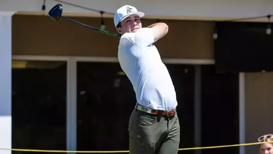 during Day One of the 2025 Schenkel Invitational at Forest Heights Country Club on March 21, 2025 in Statesboro, Georgia. (Photograph by AJ Henderson / Georgia Southern Athletics)
