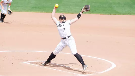 Flanders Throwing Against Bucknell at PL Championships