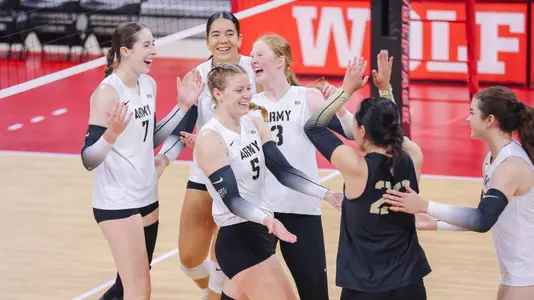 Black Knights Celebrate a Kill against Green Bay